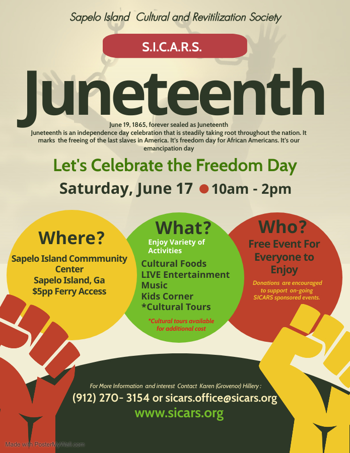 Juneteenth Celebration - Sapelo Island Cultural and Revitalization Society